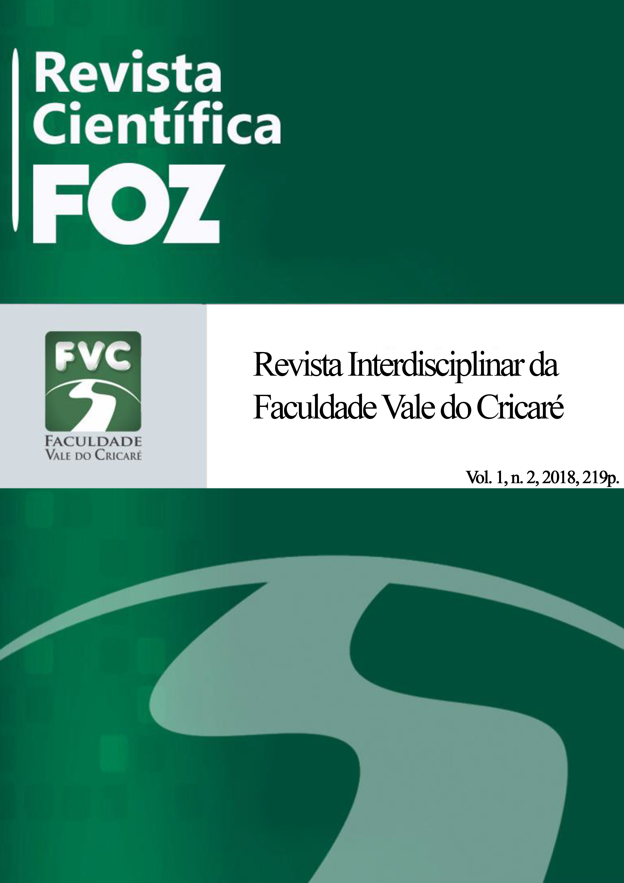 					Visualizar v. 1 n. 2 (2018): Revista Científica FOZ
				